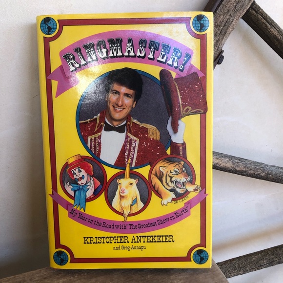 RINGMASTER Year w/the Greatest Show on Earth Book - Picture 1 of 11